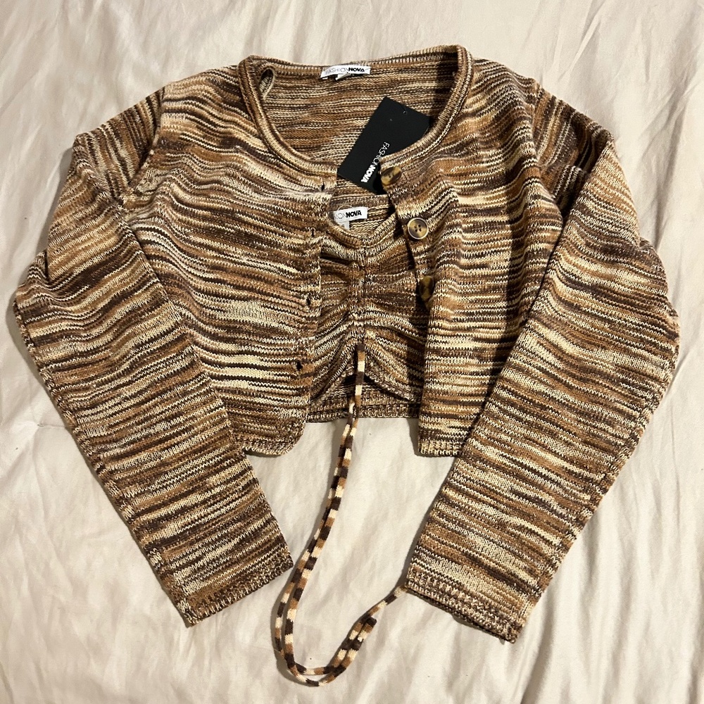 Matching cardigan and tank